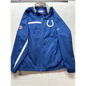 NFL‎ Reebok INDIANAPOLIS COLTS FULL ZIP JACKET MEN'S SIZE M